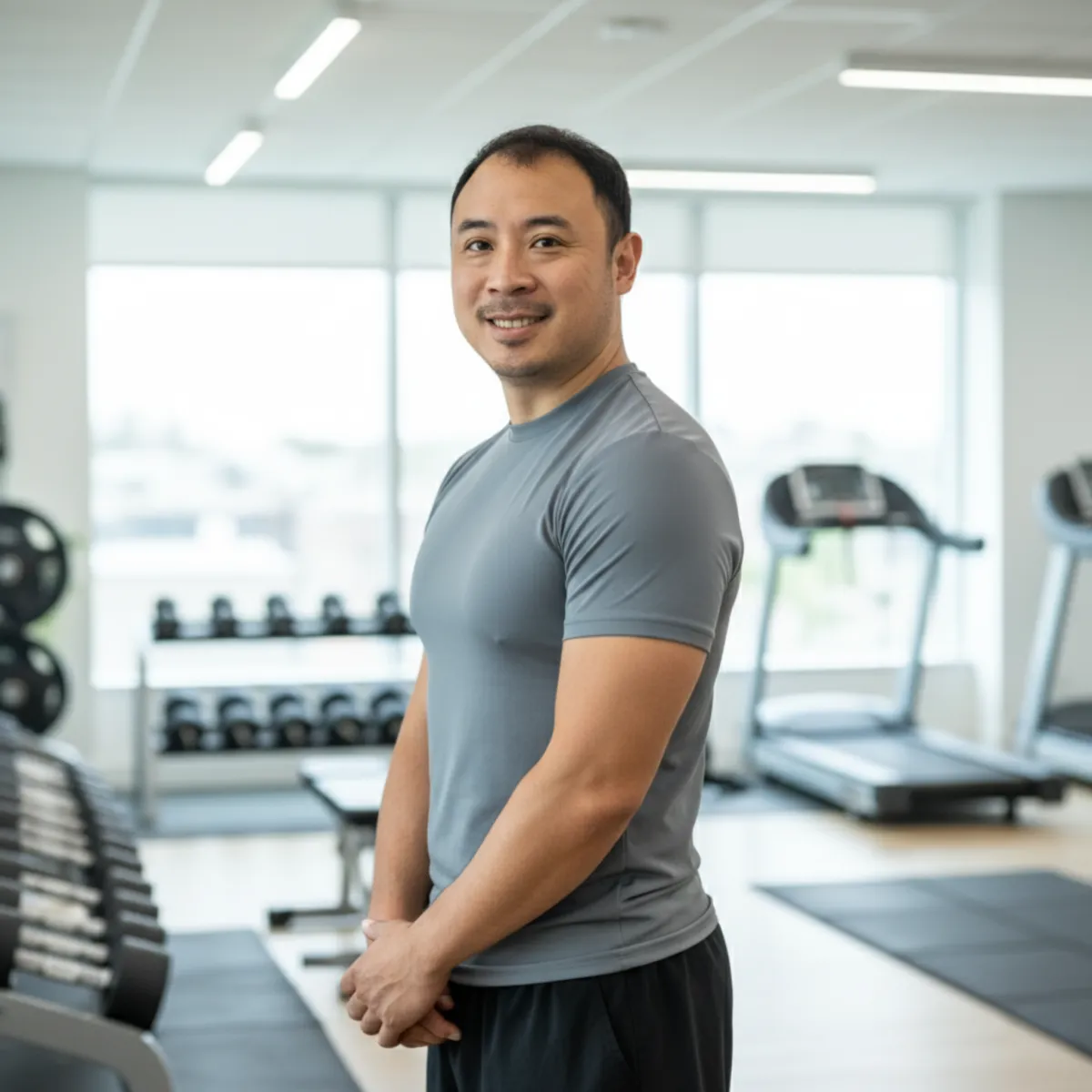 Chris Lim, strength coach at Darn Good Gym in Singapore
